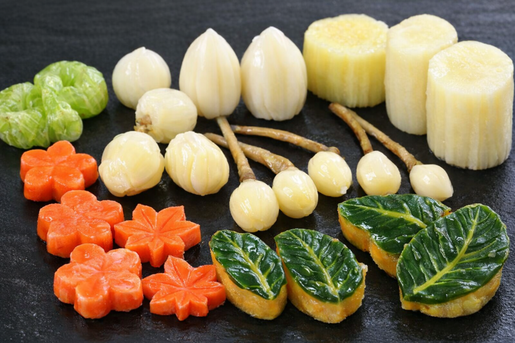 業務用冷凍野菜の盛り合わせ
