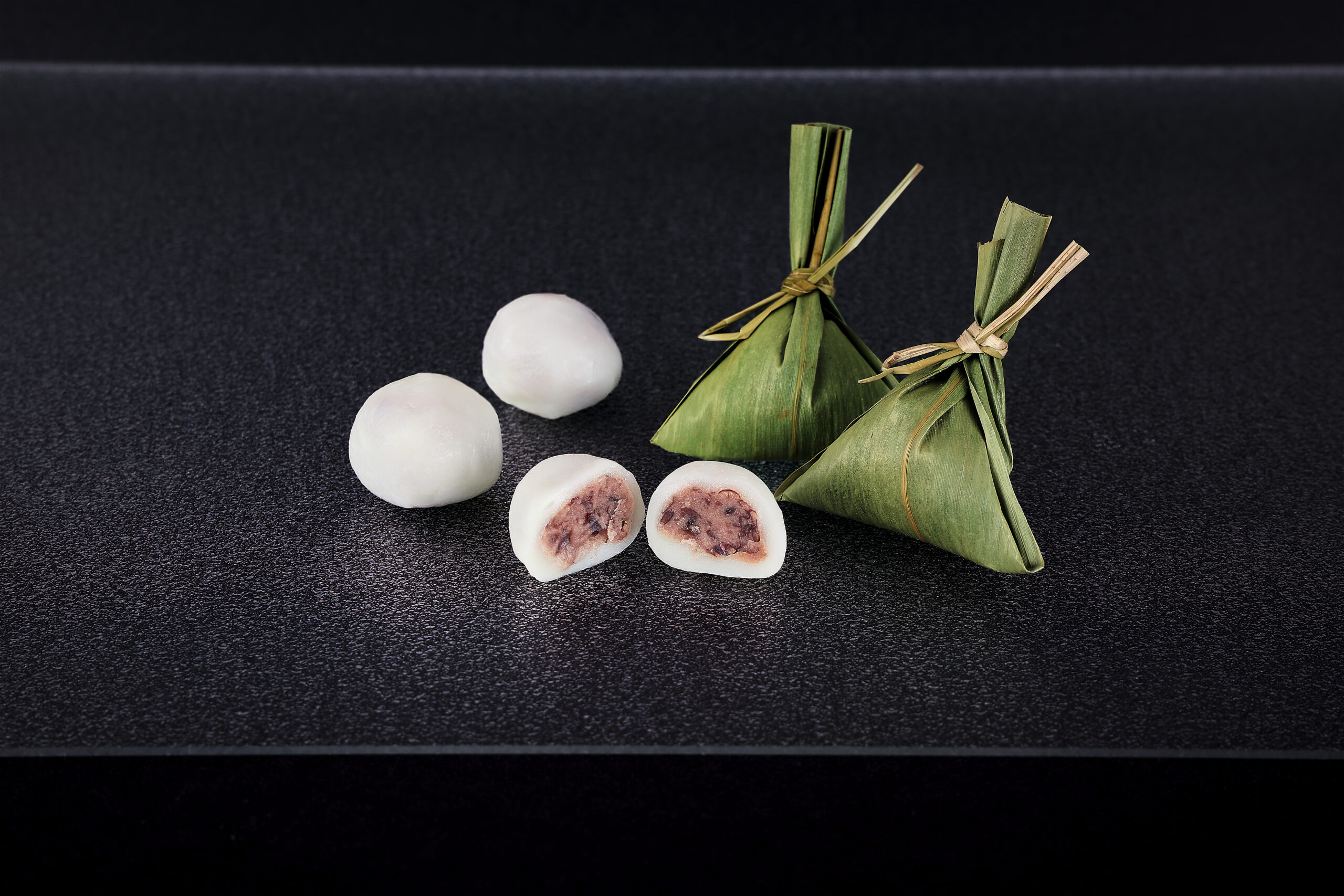 笹麸茶巾 つぶあん